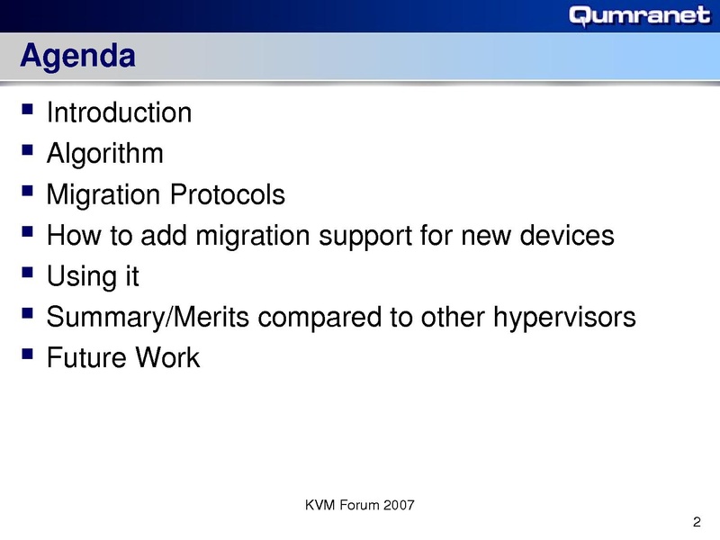 File:KvmForum2007$Kvm Live Migration Forum 2007.pdf