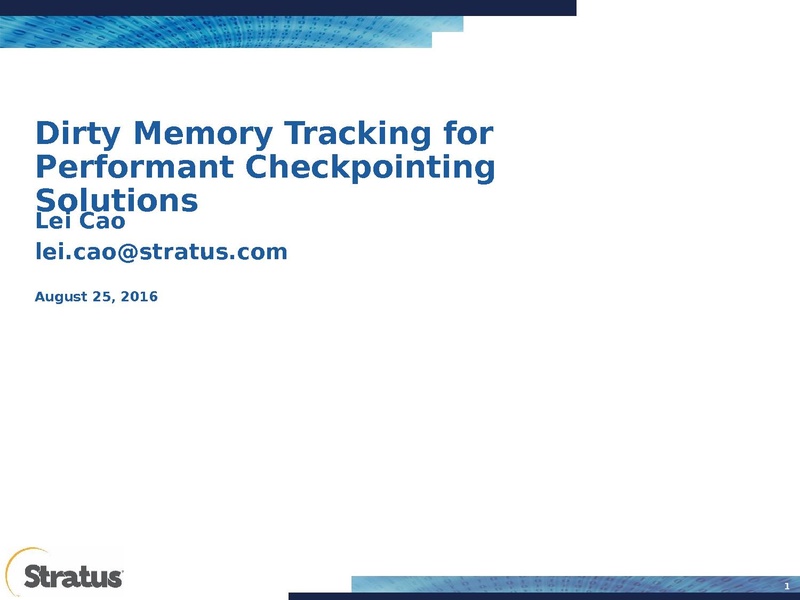 File:02x05A-Lei Cao-Dirti Memory Tracking for Performant Checkpointing Solutions.pdf