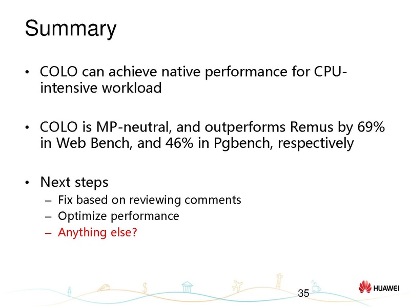File:01x07-Hongyang Yang-Status update on KVM-COLO.pdf