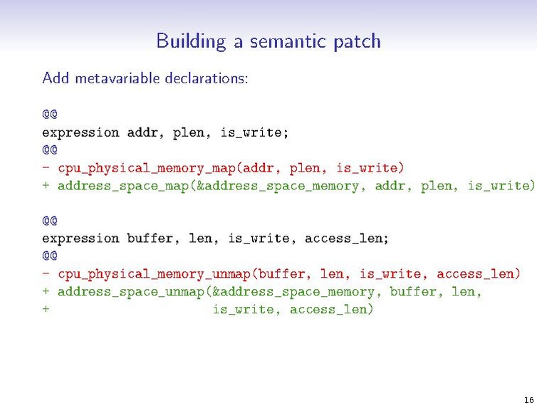 File:02x07-Juniper-Julia Lawall-GettingStartedWithCoccinelleKVVMEdition.pdf
