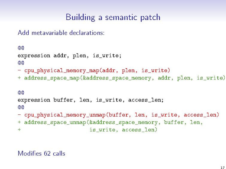 File:02x07-Juniper-Julia Lawall-GettingStartedWithCoccinelleKVVMEdition.pdf